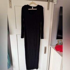 long tall sally Black Long Sleeve Maxi Dress